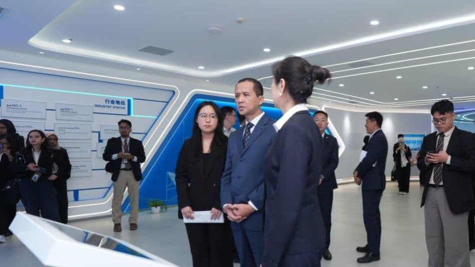 Menteri Transmigrasi M. Iftitah Sulaiman Suryanagara dalam rangkaian kunjungan kerja ke Tiongkok pada 12–18 Oktober 2026. (Foto: Kementerian Transmigrasi)