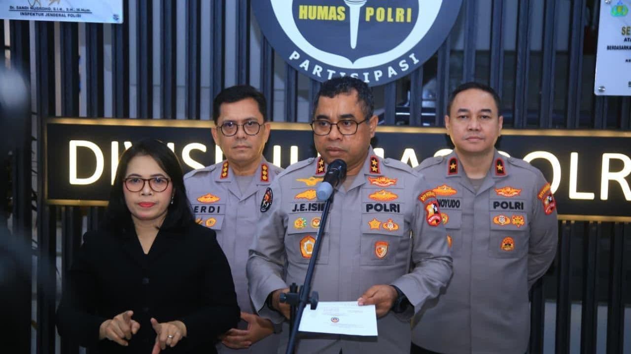 Kadivhumas Polri Irjen Pol. Johnny Eddizon Isir. (Foto: Humas Polri)