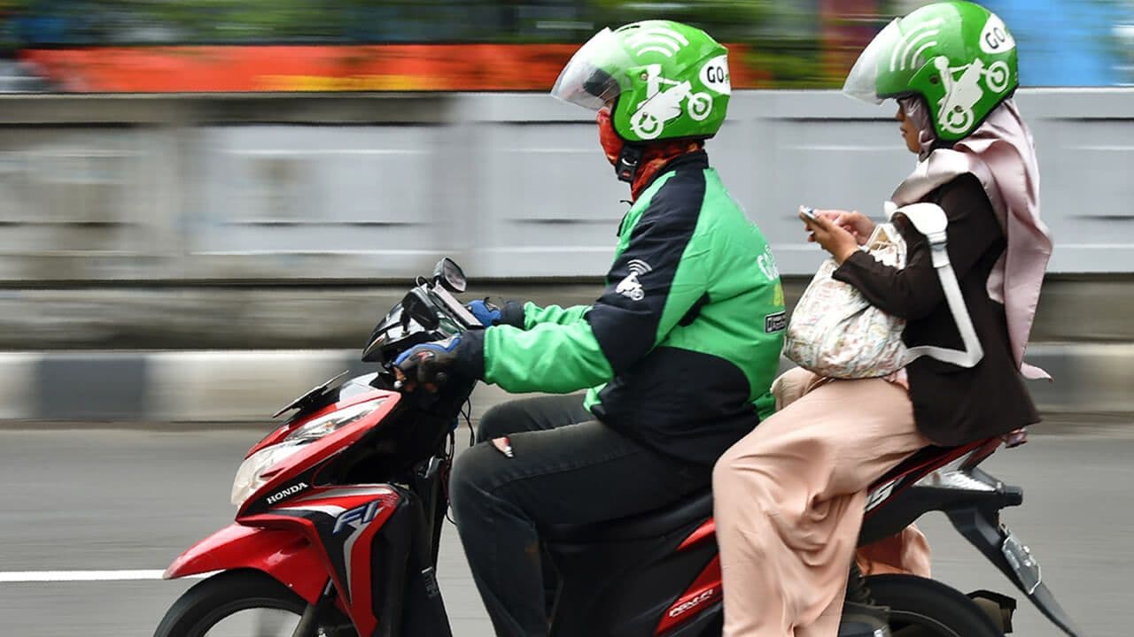 Ilustrasi Ojek Online. (Foto: Wahana Honda)
