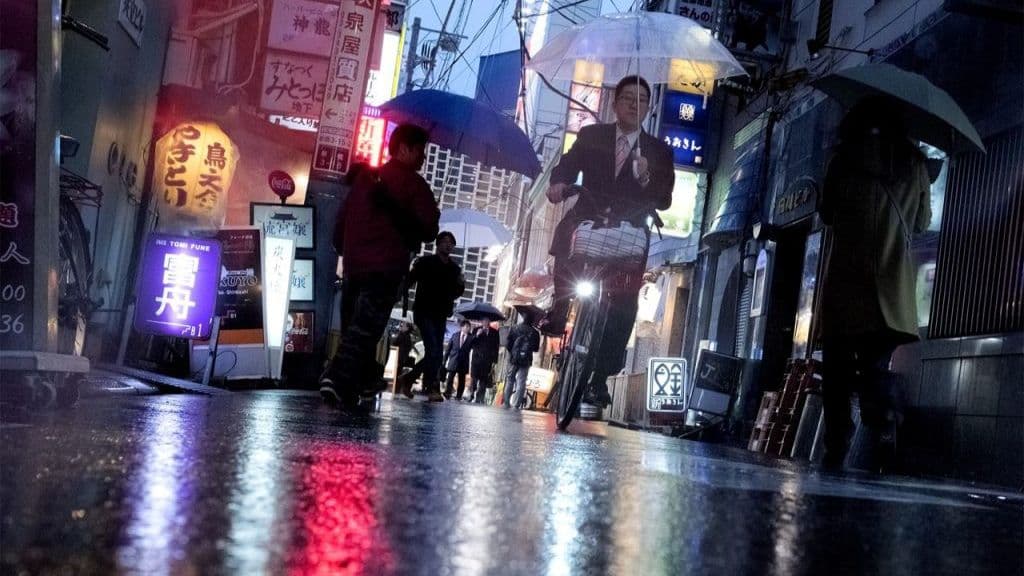 Ilustrasi Hujan di Tokyo. (Foto: Eyexplorer)
