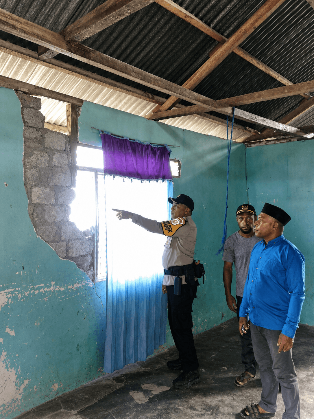 "Gempa M5,5 Guncang Halmahera Tengah, 15 Rumah dan Satu Faskes Rusak