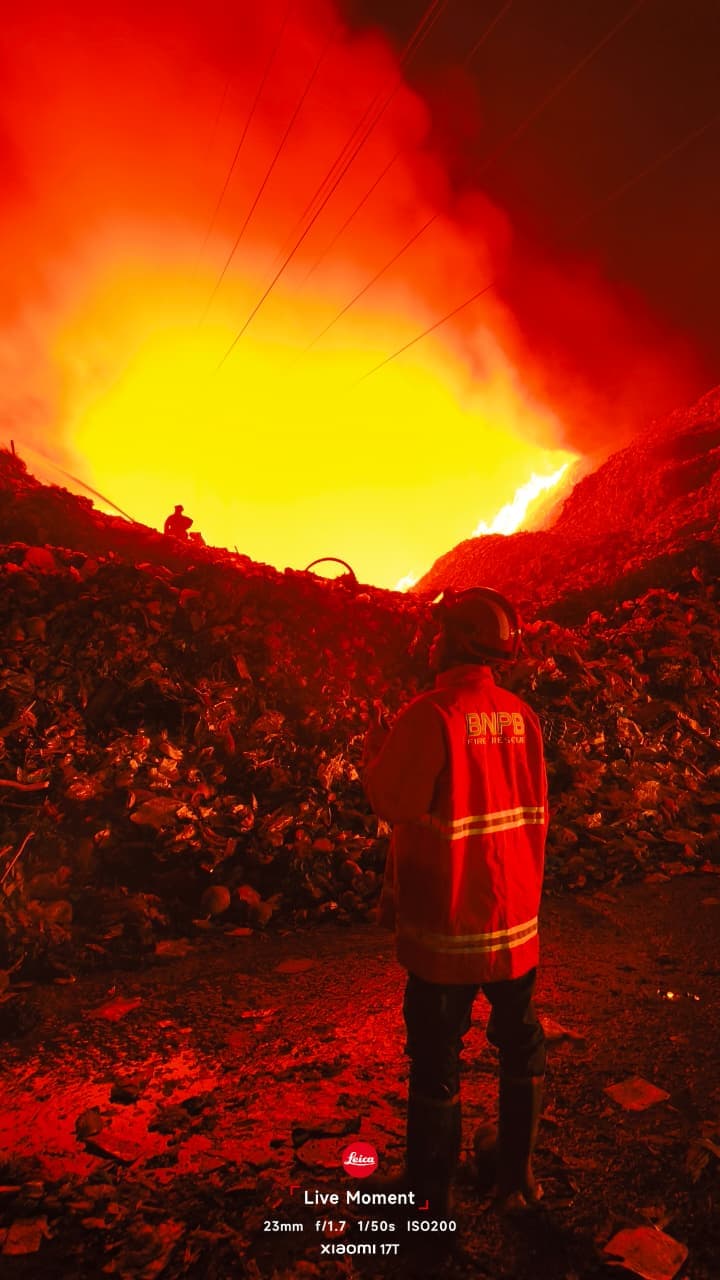 Karhutla Masih Dominasi Laporan Bencana BNPB