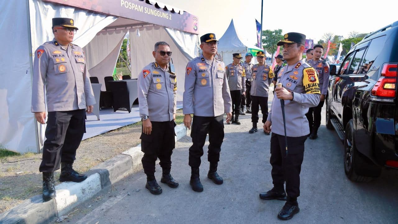 Jelang MotoGP Mandalika 2026, Kapolda NTB Cek Simulasi Arus Penonton
