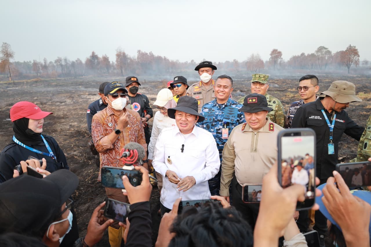 Polri dan Tim Gabungan Terapkan Strategi Baru Tangani Karhutla Gambut