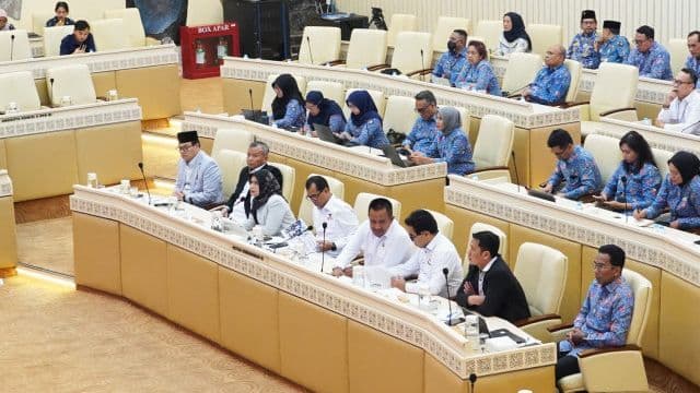 Ombudsman RI Rapat Dengar Pendapat (RDP) bersama Komisi II DPR RI pada Selasa (29/9/2026). (Foto: Ombudsman)