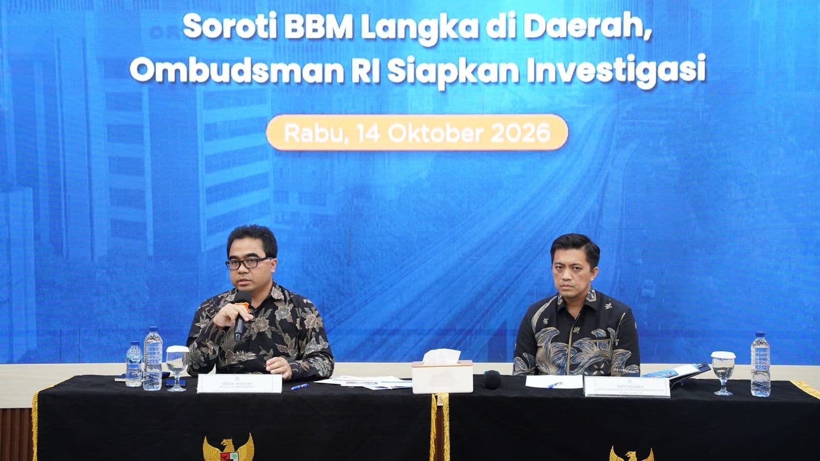 Ombudsman Republik Indonesia mendesak pemerintah dan Pertamina membenahi distribusi serta pelayanan bahan bakar minyak (BBM). (Foto: Ombudsman RI)